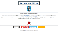 Desktop Screenshot of a-birken.de