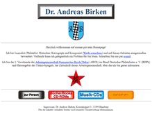Tablet Screenshot of a-birken.de